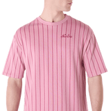 New Era T-Shirt Oversize New Era Pinstripe