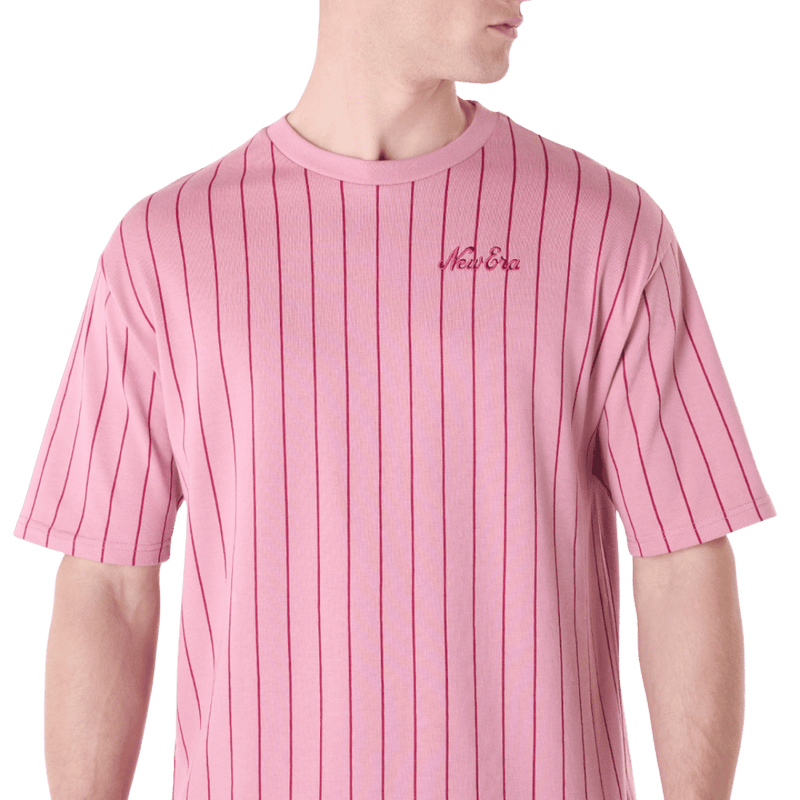 New Era T-Shirt Oversize New Era Pinstripe